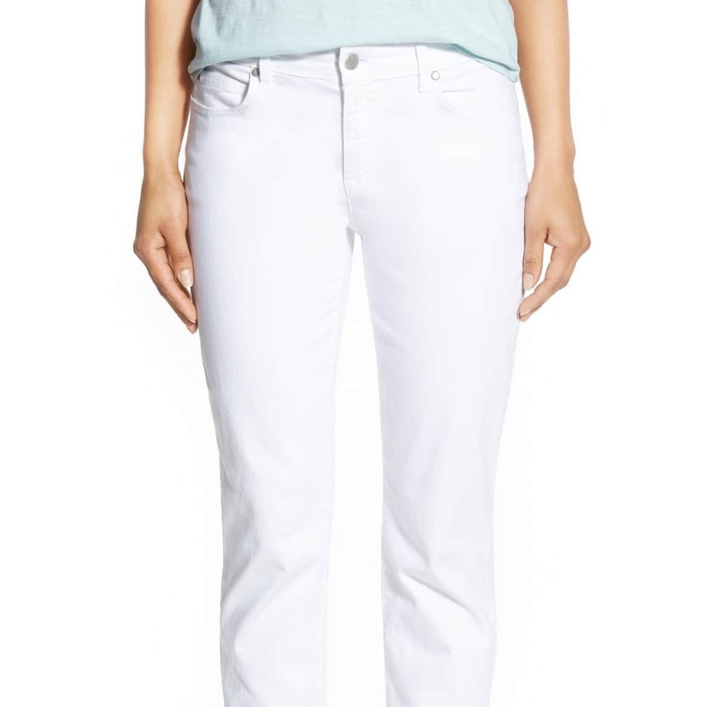 Eileen Fisher Organic White Jeans-Size 2 - NWOT